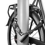 Axa Kettenschloss absolut 8-90cm schwarz