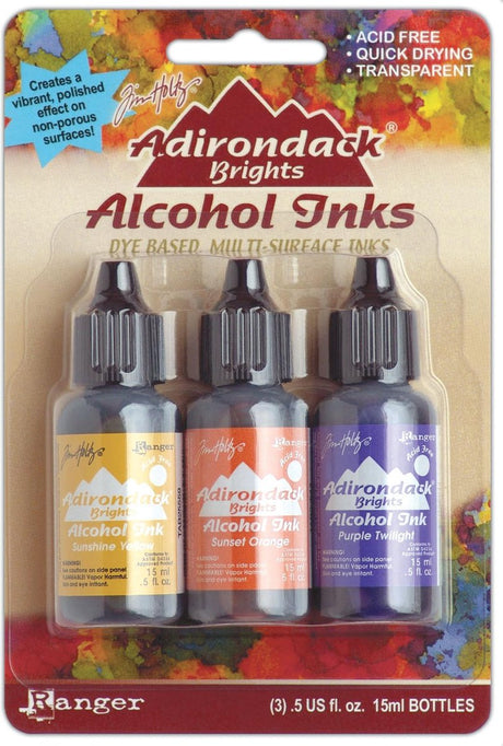 Ranger Tinte Ranger • Tim Holtz Adirondack Alkoholtinten Gelb, Orange Lila 14 m