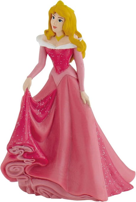 Bullyland 12843 – Disney Prinzessin Aurora Spielfigur aus Dornröschen – lebensechte und detaillierte Gestaltung – ideal als Tortenfigur, Sammlerstück oder märchenhaftes Geschenk für Kinder ab 3 Jahren