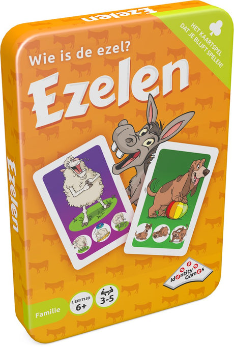 Identitätsspiele Esel-Kartenspiel