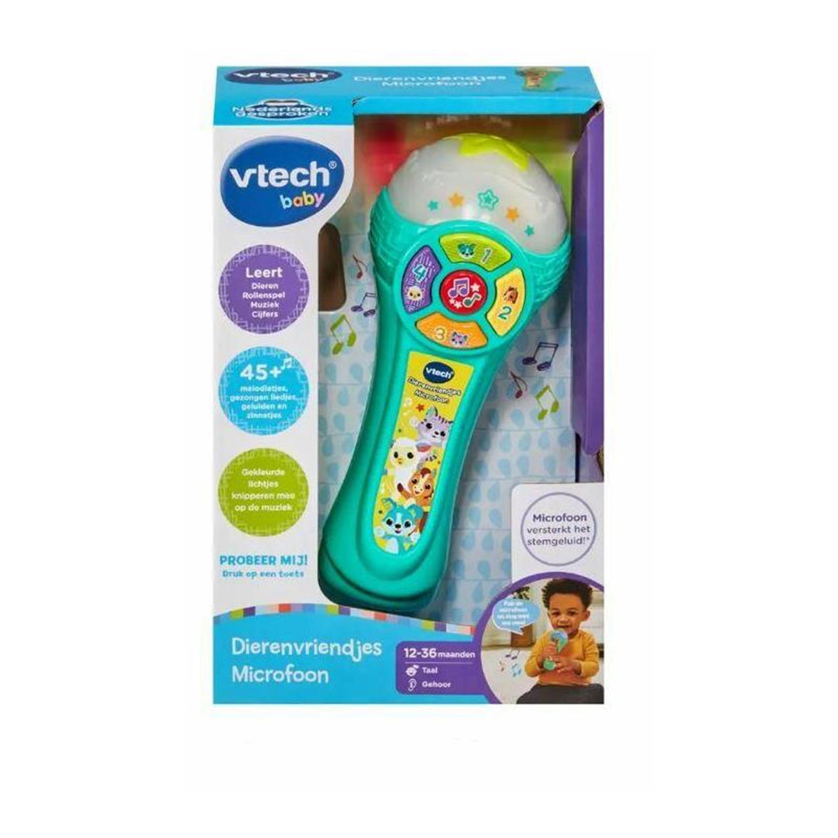Vtech Baby-Tierfreunde-Mikrofon