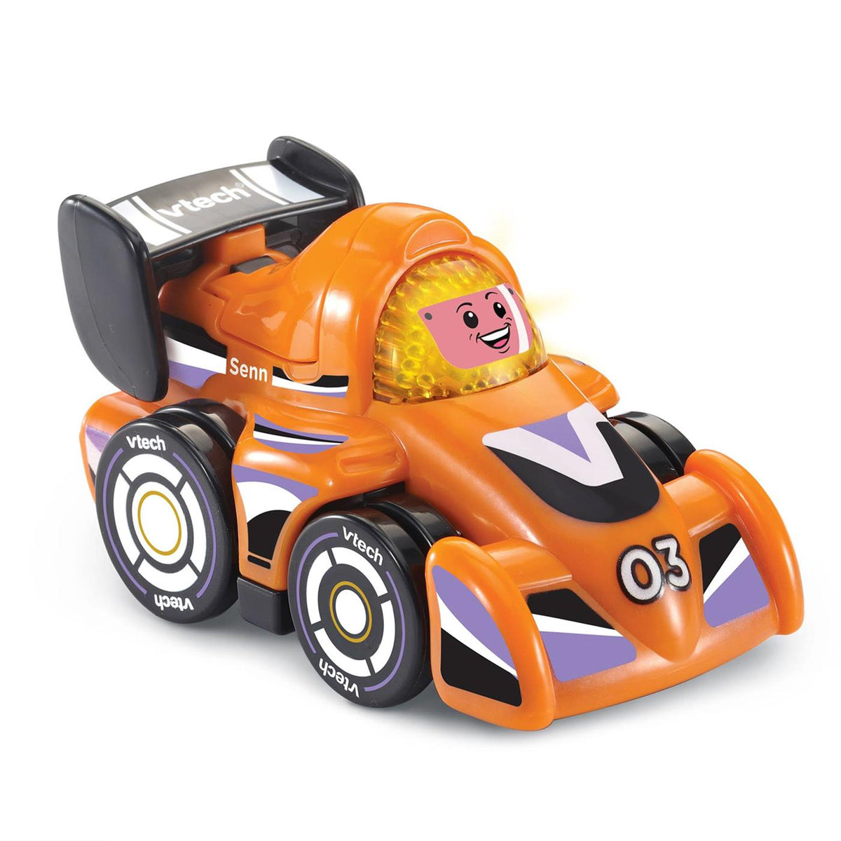 Vtech toet toet auto- senn snelheid (oranje)