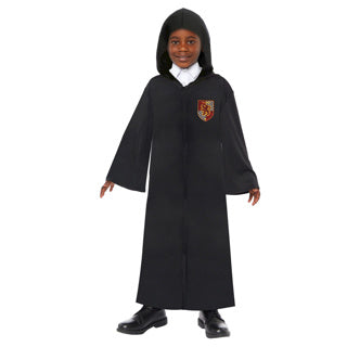 Kinderkostüm Harry Potter Robe mit 4 Häusern mit Klettverschluss