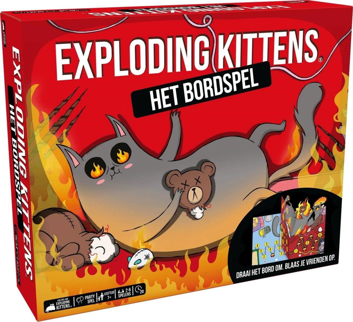Spiel Exploding Kittens, das Brettspiel