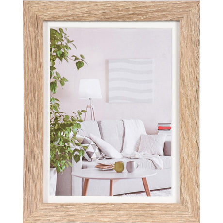 Henzo Fotorahmen modern 15x20cm mittelbraun