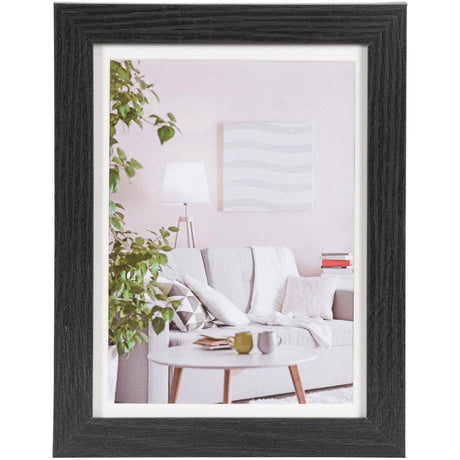 Henzo Fotorahmen modern 15x20cm schwarz