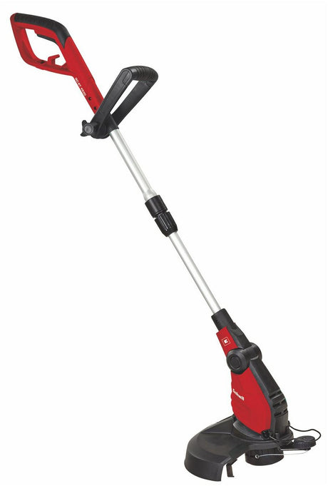 Einhell Elektro-Rasentrimmer GC-ET 4530 Set – 450 W – Schnittdurchmesser: 30 cm – Teleskopstiel – Motorkopf -90° und +90° verstellbar – inkl. 3x Drahtspulen