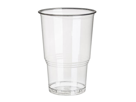 Papstar 25 Trinkbecher PLA Pure 250ml ã˜7,8x11cm glasklar mit Schaumstoffkopf