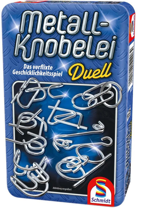 Schmidt Spiele schmidt® - Metallpuzzle-Set - Denkspiel - Denksportaufgaben mit Metallringen - ab 7 Jahren - 1 Spieler