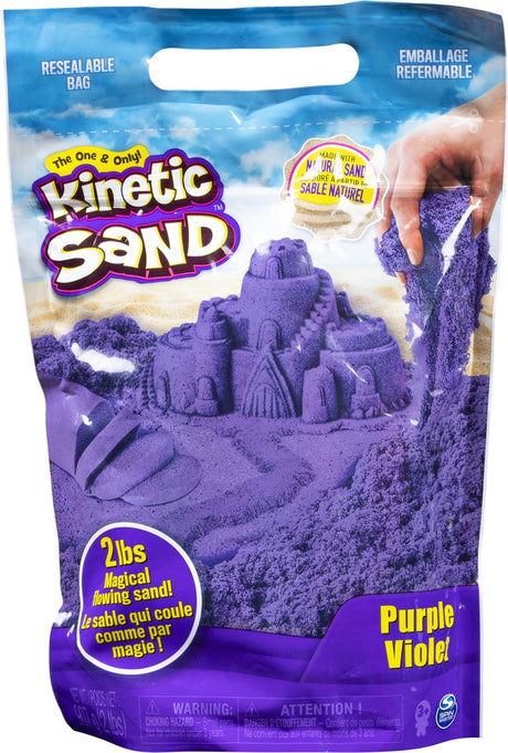 Spinmaster Kinetic Sand Farbbeutel Lila 907 Gramm | 2 Stk