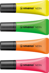 Stabilo Neon - Textmarker - Set à 4 Stück