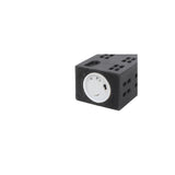 Countryfield LED-Kerzenhaus beige 5x6x14cm