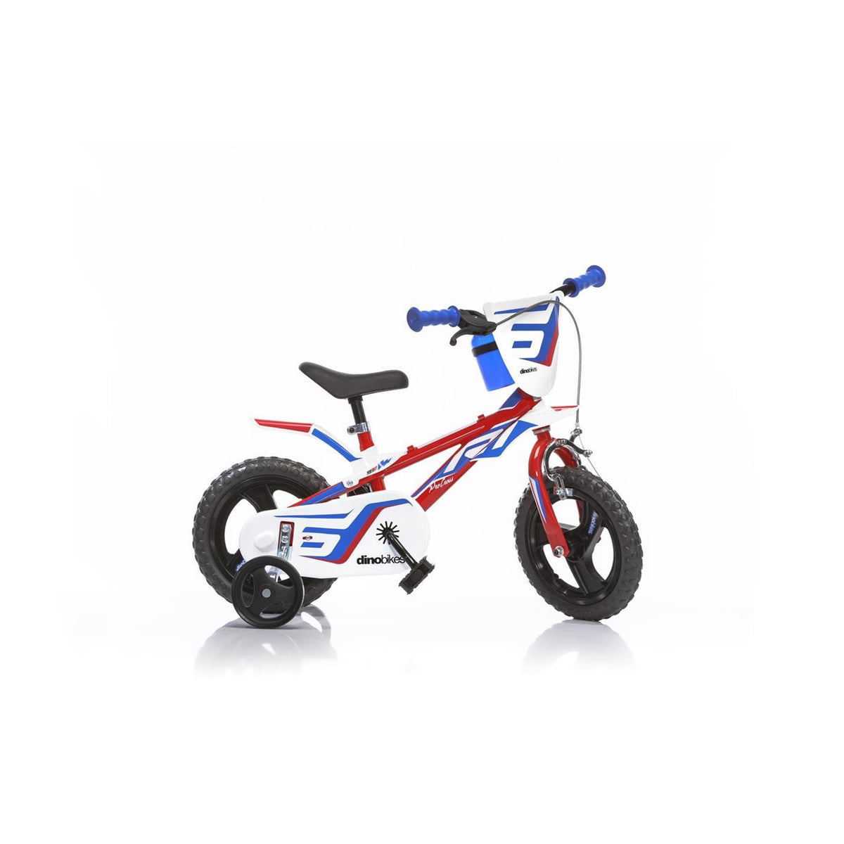 Dino Bikes Dino Jungenfahrrad R1 12 Zoll mit Bremse rot blau