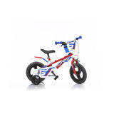 Dino Bikes Dino Jungenfahrrad R1 12 Zoll mit Bremse rot blau