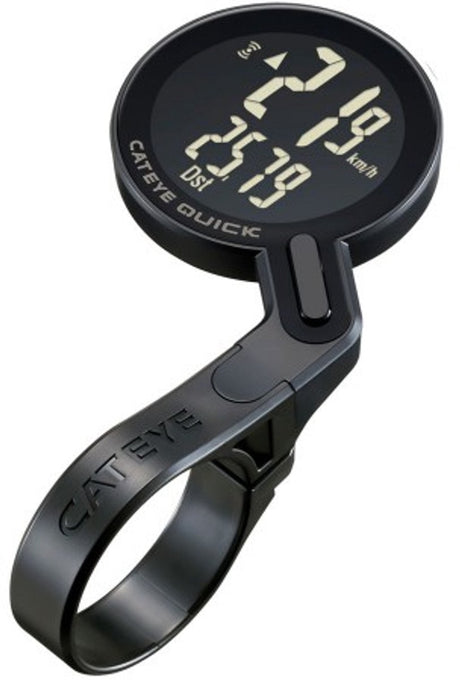 Cateye Quick CC-RS100W Fahrradcomputer – kabellos – Schwarz