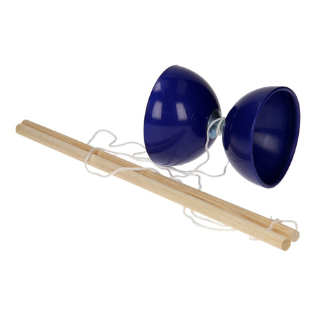 Lustiges Diabolo mit Holzstäben