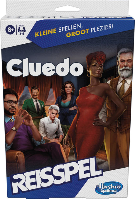 Hasbro Gaming Cluedo Reisespiel – Partyspiel