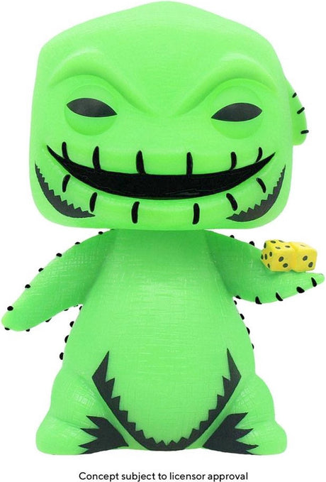 Disney Funko The Nightmare Before Christmas – Pop! Boogie 9 cm Sammelfigur – grün