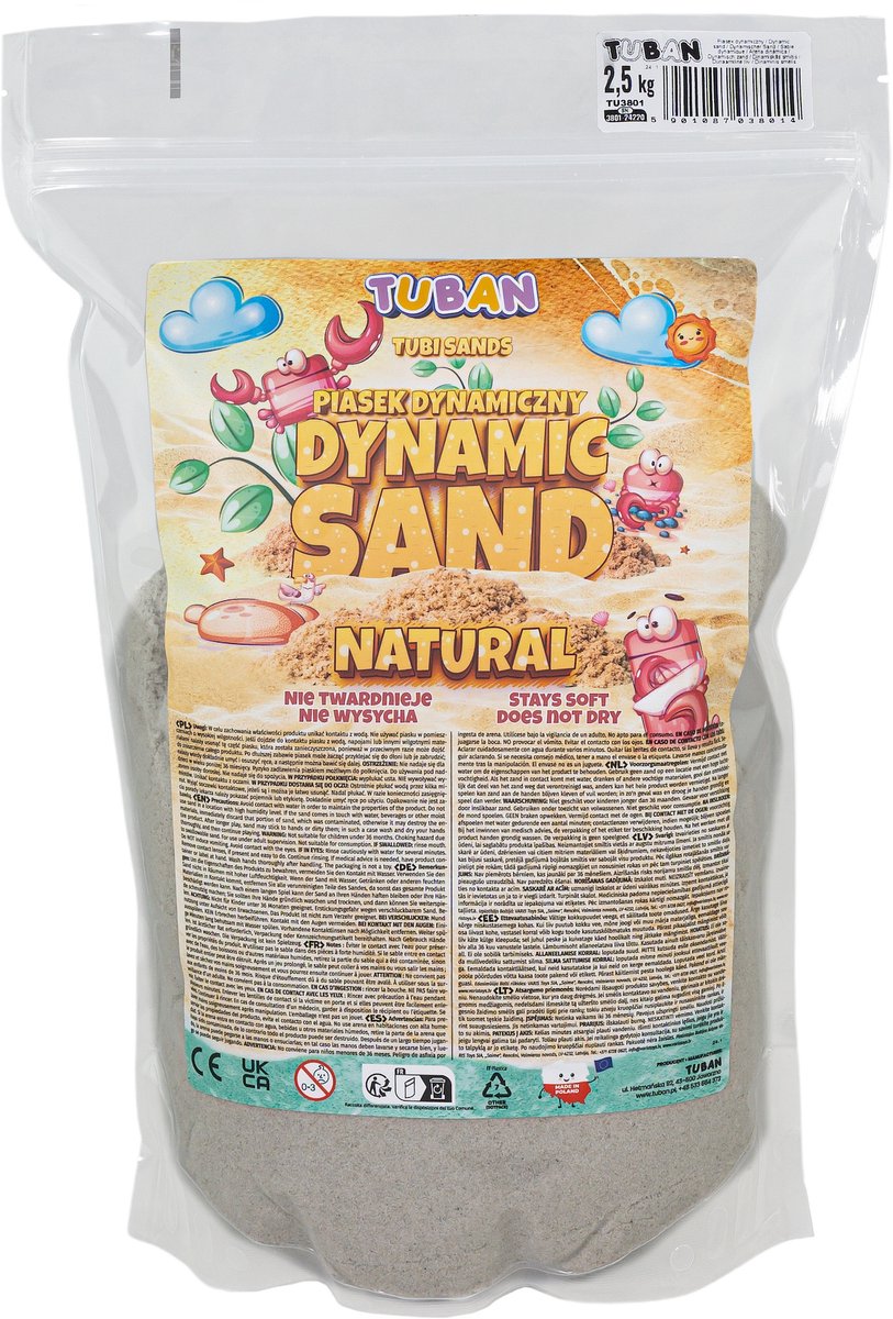 Tuban dynamischer Sand | natur 2,5kg