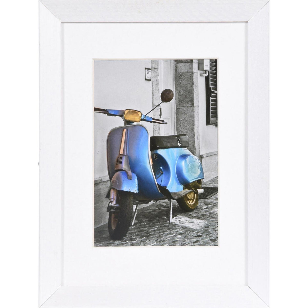 Henzo-Fotorahmen – Umbrien – Fotogröße 13 x 18 cm – weiß
