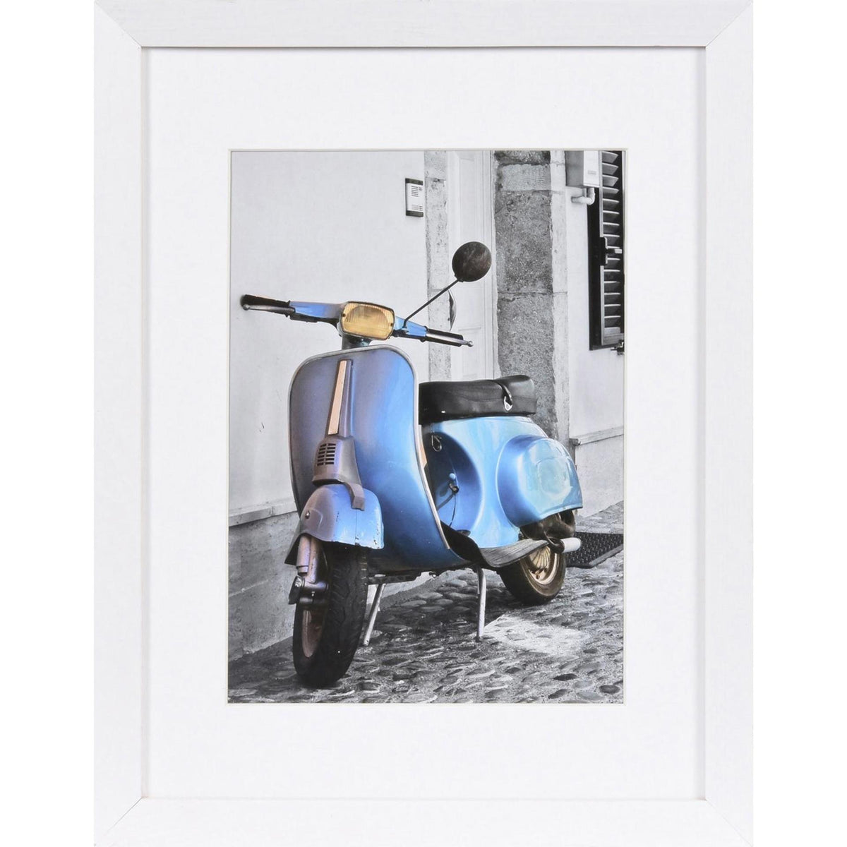 Henzo Fotorahmen – Umbrien – Fotogröße 18 x 24 cm – weiß