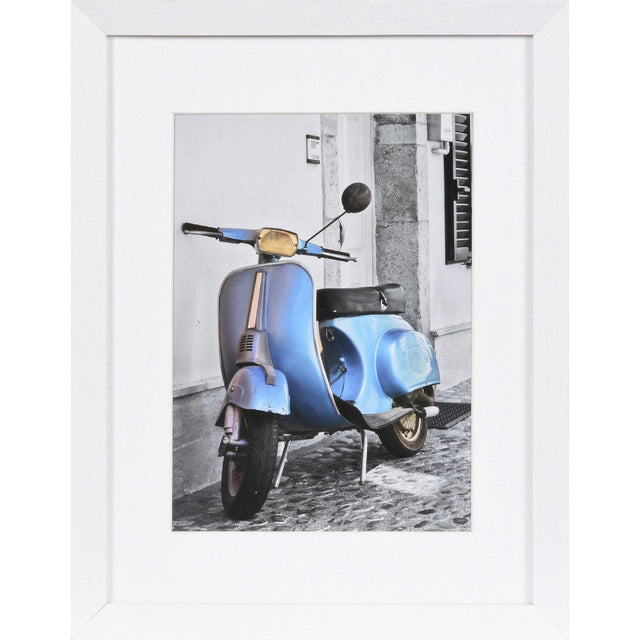 Henzo Fotorahmen – Umbrien – Fotogröße 18 x 24 cm – weiß