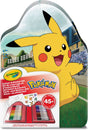 Crayola - hobbypakket - pokémon - creatief koffertje - 45 stuks - voor kinderen