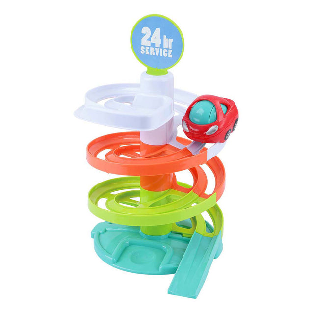 Playgo My First Car Track – Parkhaus mit Auto – Hand-Auge-Koordination