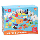 Play Food-Set, 61-teilig.