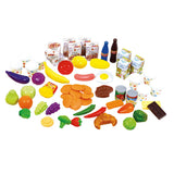 Play Food-Set, 61-teilig.