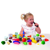 Play Food-Set, 61-teilig.
