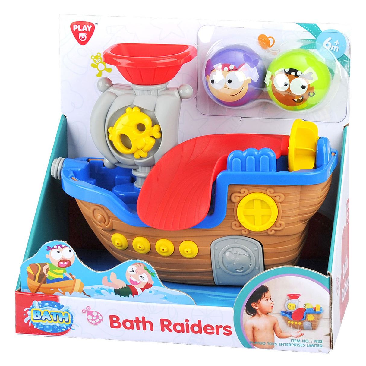Playgo Badeboot mit Rutsche