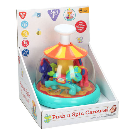 Playgo Schiebe- und Drehkarussell