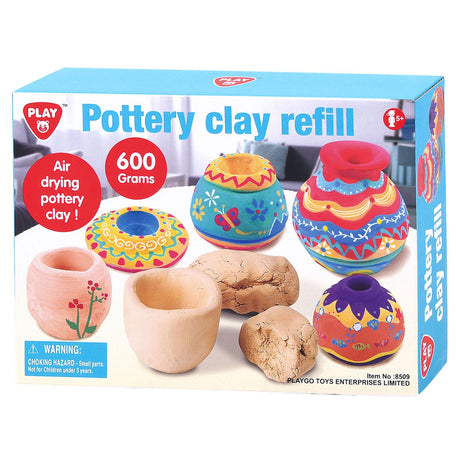 Playgo Töpferton, 600gr.