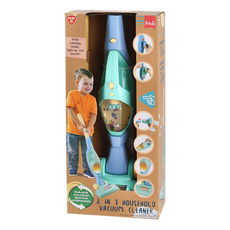 Play go 2in1 Akku-Staubsauger mit Licht und Ton