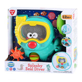 Playgo Badespielzeug Spritzsiegel mit Taucherbrille