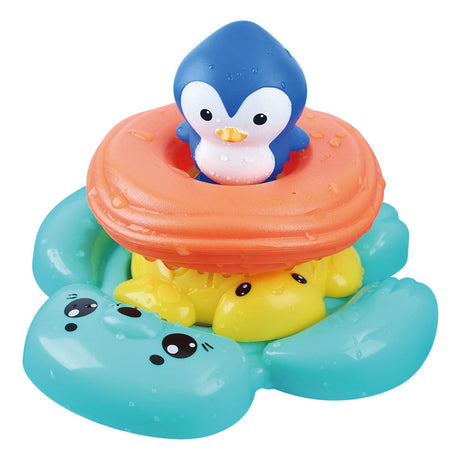 Playgo Badespielzeug Stapel und schwimmende Meerestiere – 4 Stk.