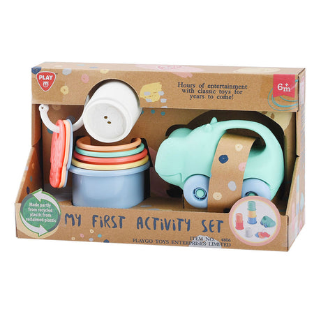 Playgo Mein erstes Baby-Aktivitätsspielset – 8-teilig.
