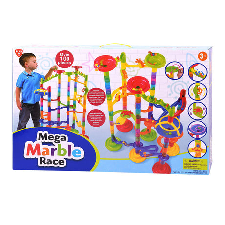 Spielkugelbahn Mega Race, 100 Stk.