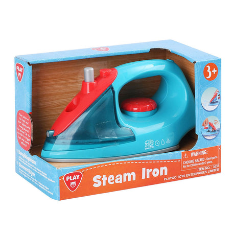 Playgo Spielzeug-Bügeleisen mit Dampffunktion