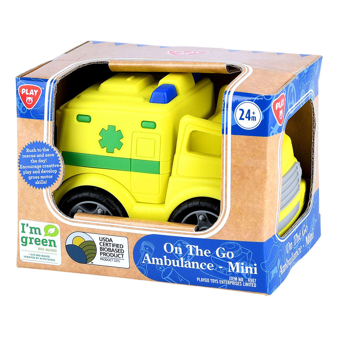 Biobasierter Krankenwagen von Playgo