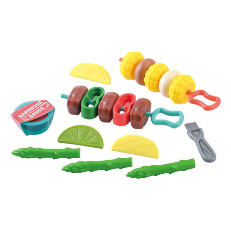 Playgo Toy Food Grillspieße Spielset – 22-teilig.