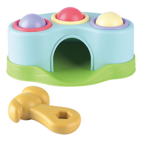 Playgo biobasierte Hammerbank mit Kugeln – 5 Stk.