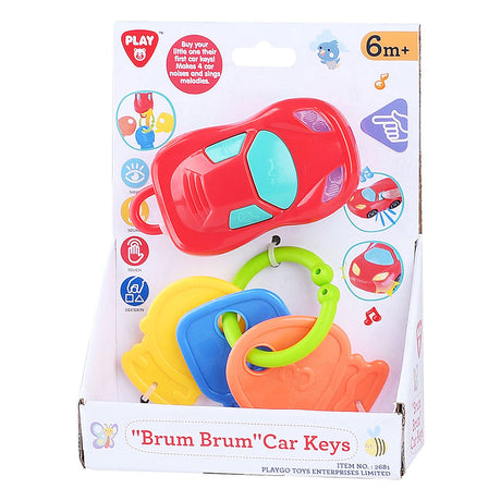Playgo Brum Brum Autoschlüssel - 5 Stk.