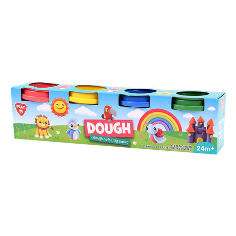 Playgo Tonset 4 Farben – 4x56 Gramm