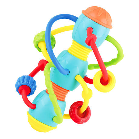 Playgo-Babyspielzeug mit Ringen und Perlen