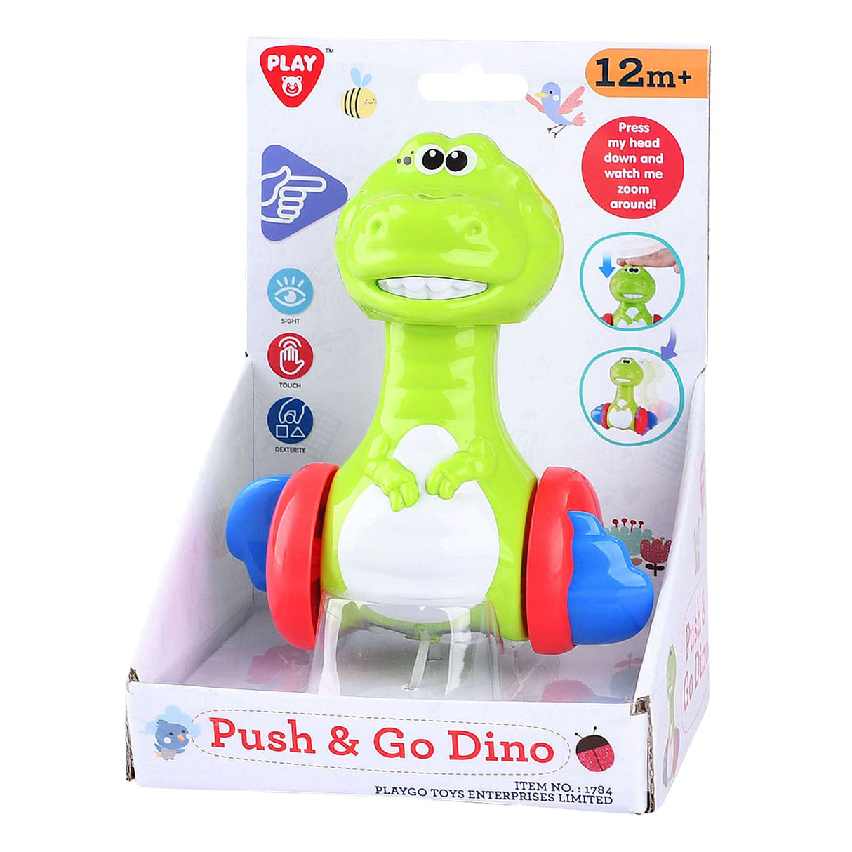 Playgo Push and Go Dino-Spielfigur