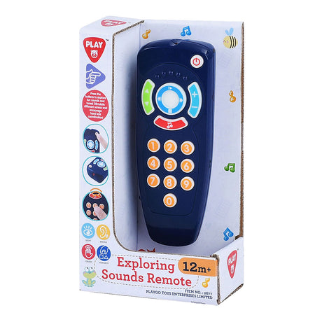 Playgo Baby-Fernbedienung mit Sound blau