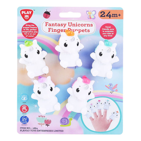 Playgo Fingerpuppen Einhorn - 5 Stk.