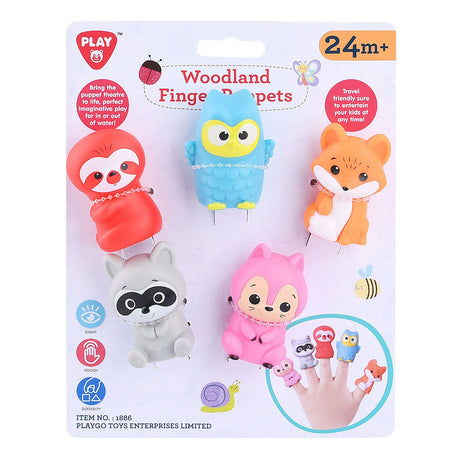 Playgo Fingerpuppen Waldtiere - 5 Stk.